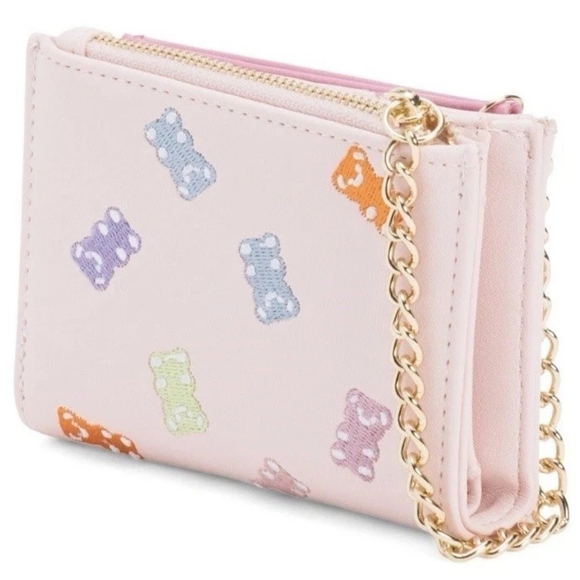 Betsey Johnson Blush & Multi Gummy Bear Wallet with Card Case-NWT - Picture 2 of 5